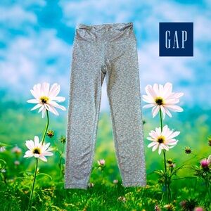 GAPFIT, High Rise Eclipse Full Length Leggings, XS, Gray, Peach